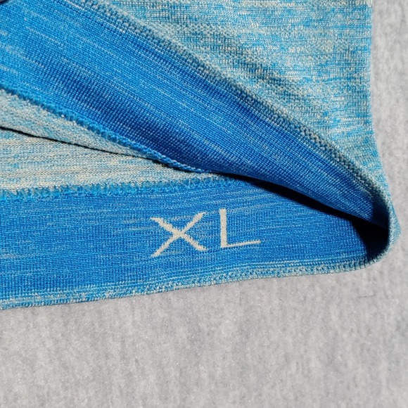 Lululemon Metal Vent Tech 2.0 Shirt Mens XL Static Storm Stripe Athletic Tee - Picture 3 of 15